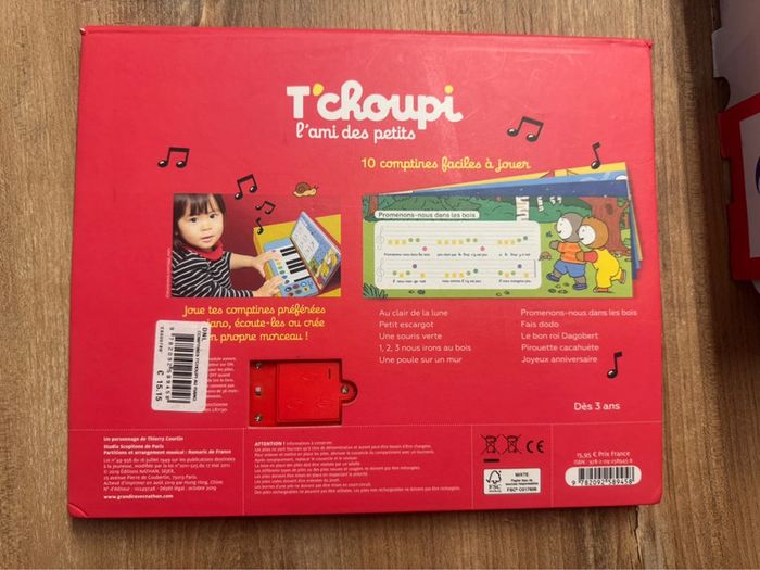 Mes contines T’choupi au piano - photo numéro 2