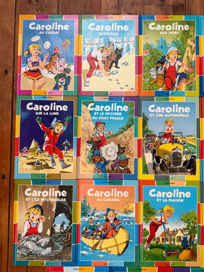 TBE - Bords couleurs damiers Lot de 19 livres Caroline bd albums Pierre Probst - photo numéro 5