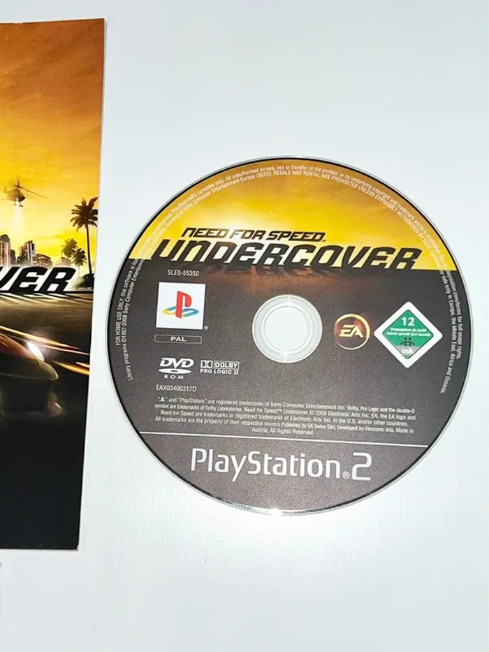 Need For Speed Undercover - Jeu PS2 complet Version FR Sony Excellent État - photo numéro 4