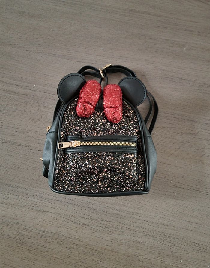 Petit sac a dos paillettés oreilles de Minnie