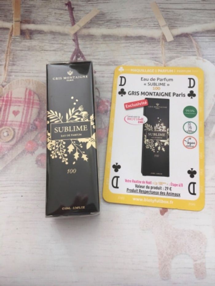 Eau de parfum Gris Montaigne valeur 29€ Neuve