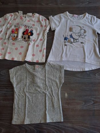 LOT DE 2 TEE-SHIRTS