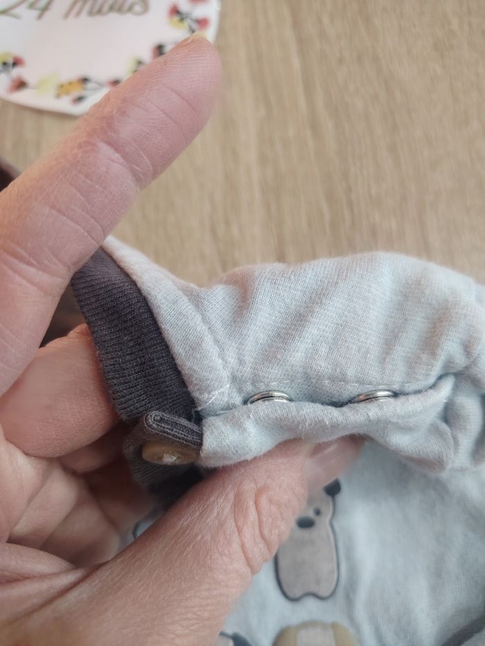 T-shirt manches longues bébé garçon 24mois obaibi - photo numéro 5