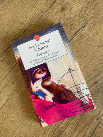 Livre théâtre d’Eric-Emmanuel Schmitt