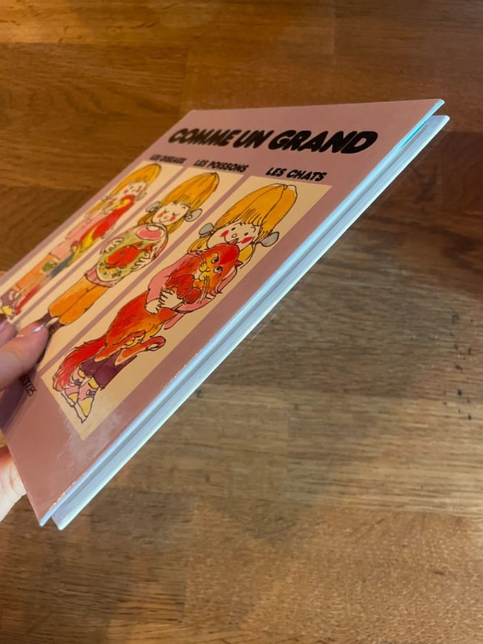 Livre Comme un grand Les oiseaux Les poissons Les chats - photo numéro 4
