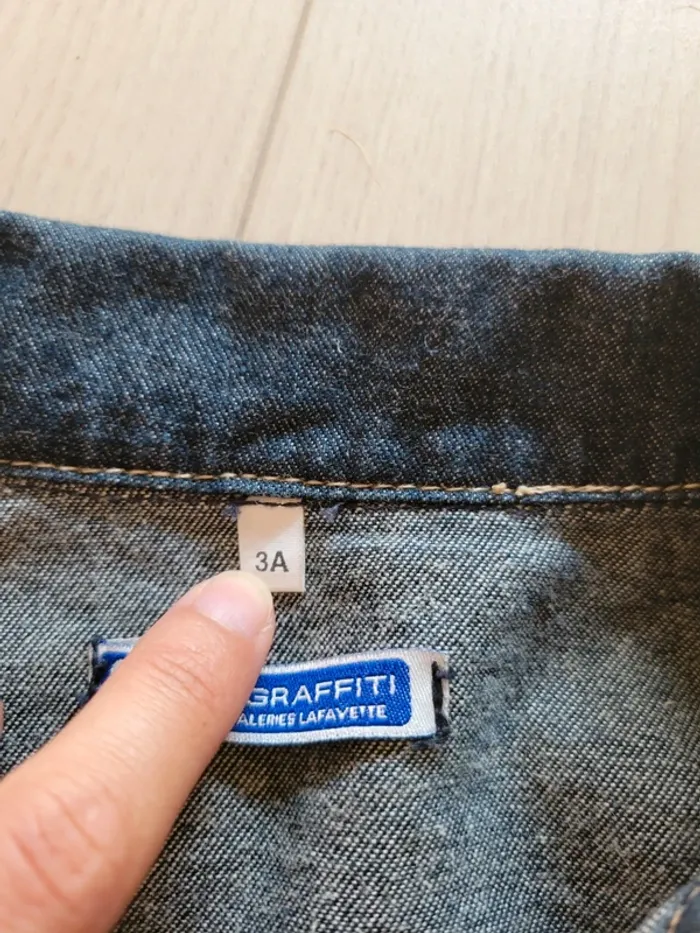 Veste en jean 3a - photo numéro 4