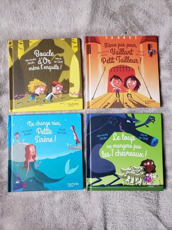 Lot de 4 livres McDo