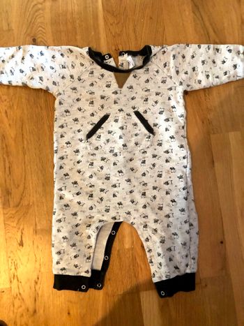 Combinaison petit bateau 12 mois