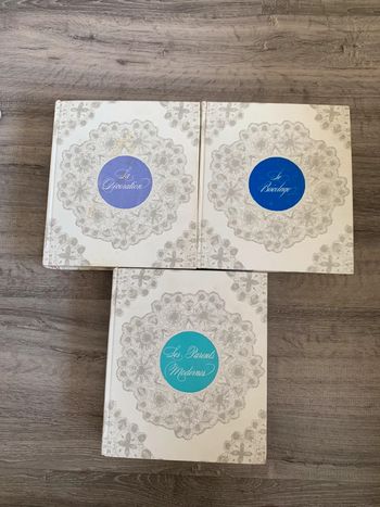 Lot de 3 Encyclopédies  du cercle du bibliophile