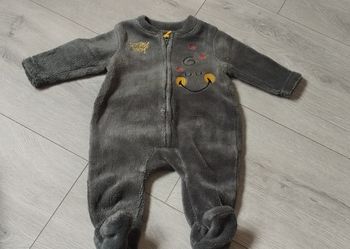 Pyjama épais garçon 3 mois smiley baby