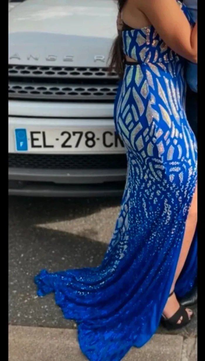 Robe bleu azur Taille M - photo numéro 2