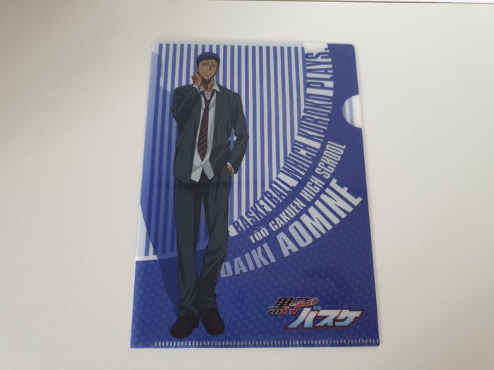 petit porte doccument / carte kuruko basket aomine - photo numéro 2