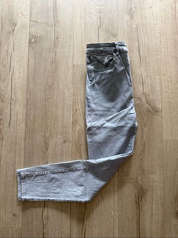 Jean slim gris clair Stradivarius - Taille 38 - Bon état
