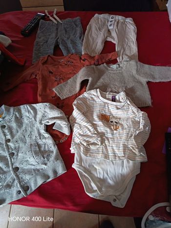 Lot garçon bébé 6 moi 