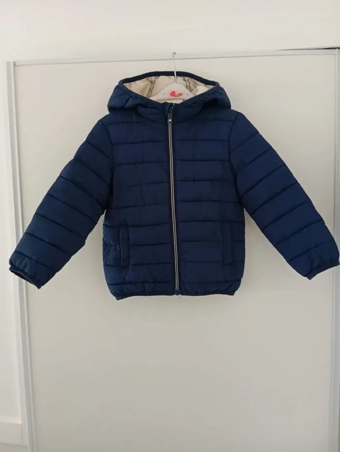 Doudoune bleu orchestra 3 ans - photo numéro 2