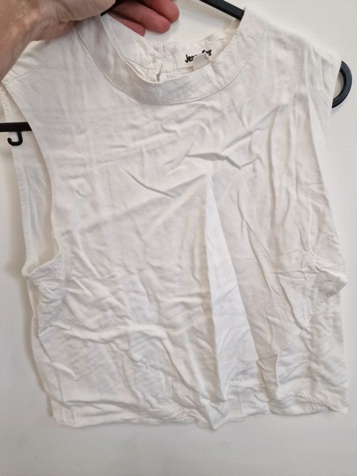 Débardeur femme blanc