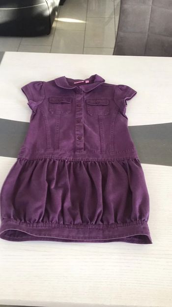 Robe jeans violette 8 ans NKY Kiabi