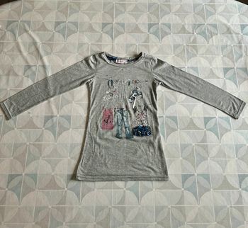 T shirt fille - 10 ans - Petite Minette - en très bon état