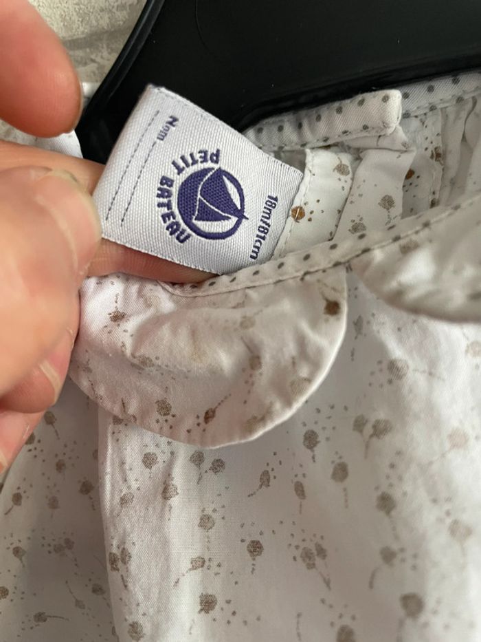 Robe Petit Bateau taille 18 mois - photo numéro 3