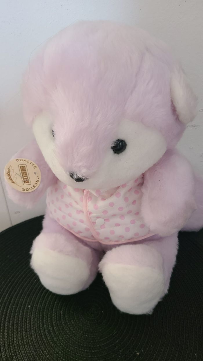 doudou rose veste pois ajena qualité prestige