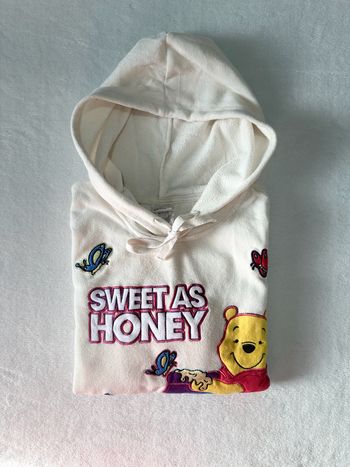 Sweat a capuche pull Disney Winnie l'ourson blanc pour enfant taille XL