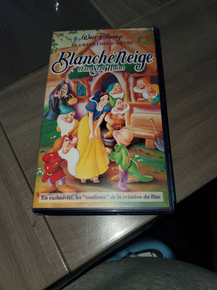 VHS Blanche neige et les 7 nains