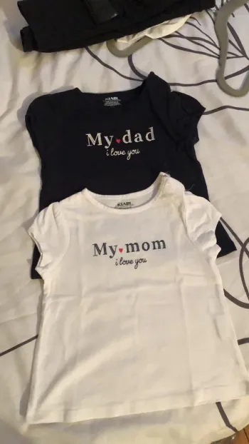 2 tee-shirts
