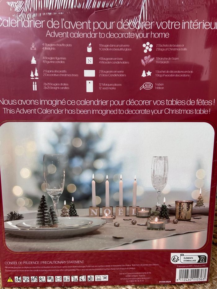🎄 Calendrier de l’Avent Maison Denis – NEUF 🎄 - photo numéro 4