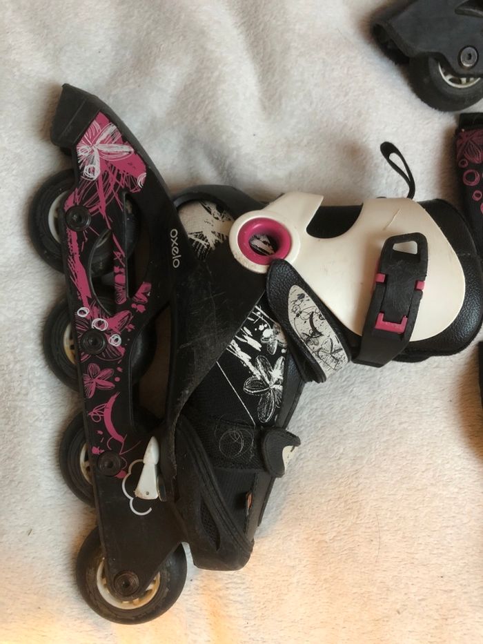 Rollers oxelo décathlon pointure 32/34 - photo numéro 4