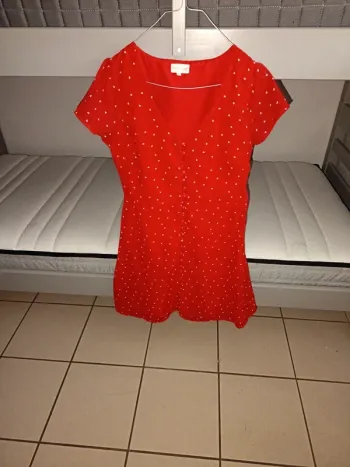 Robe manches courtes