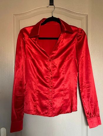 Chemise rouge taille 36 - S