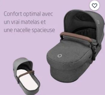 Nacelle maxi cosi zelia s compatible sur poussette maxi cosi zelia s