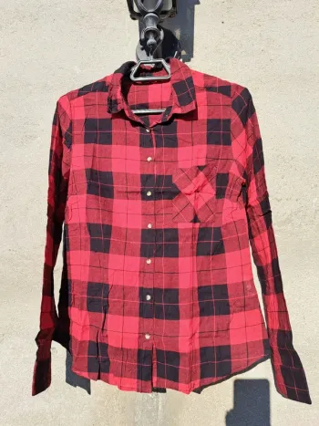 Chemise à carreaux