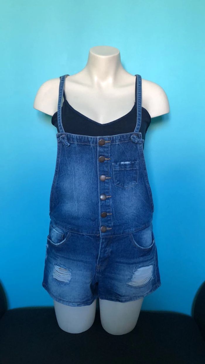 Salopette en jean 👖 FB sister taille M - photo numéro 3