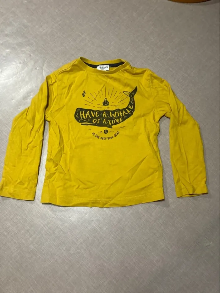 t-shirt à manches longues Cyrillus Paris 💛