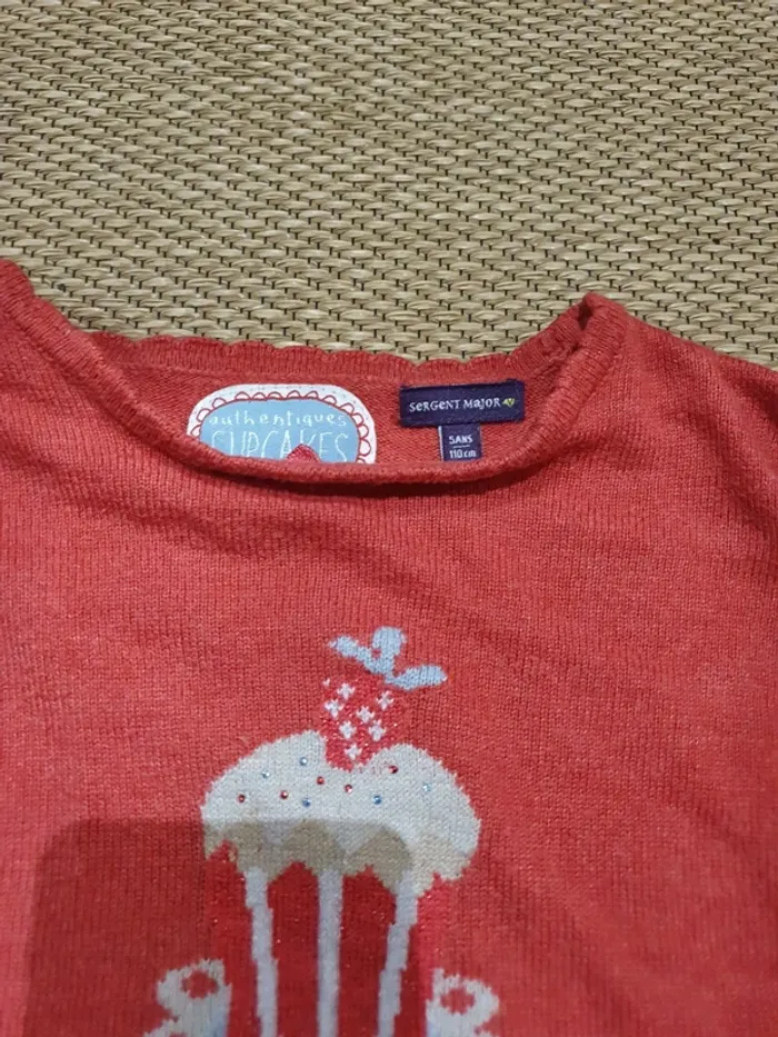 Pull fille 5 ans Sergent major - photo numéro 2