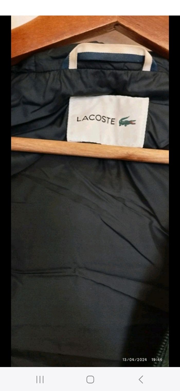 Veste sans manche lacoste valeur 184€ - photo numéro 3