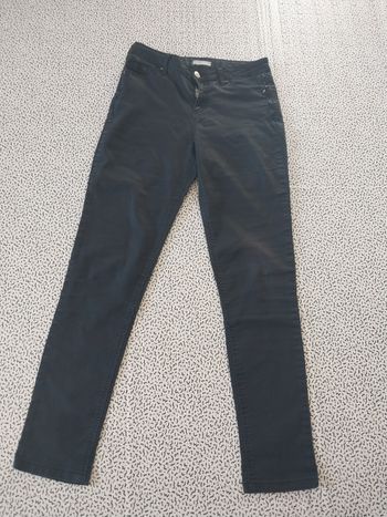 Pantalon slim noir Cache Cache