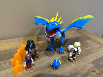 Lot playmobil Dragon « tempête » du film Dragon