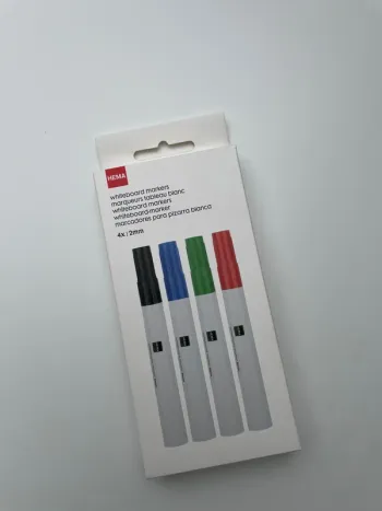 Marqueurs effaçables tableau blanc