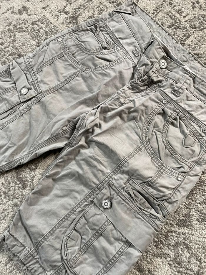 Jort baggy large 883 police taille 30US cargo hip-hop streetwear y2k skater brodé - photo numéro 6