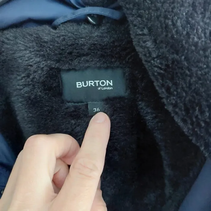 Manteau chaud Burton of London taille S - photo numéro 3