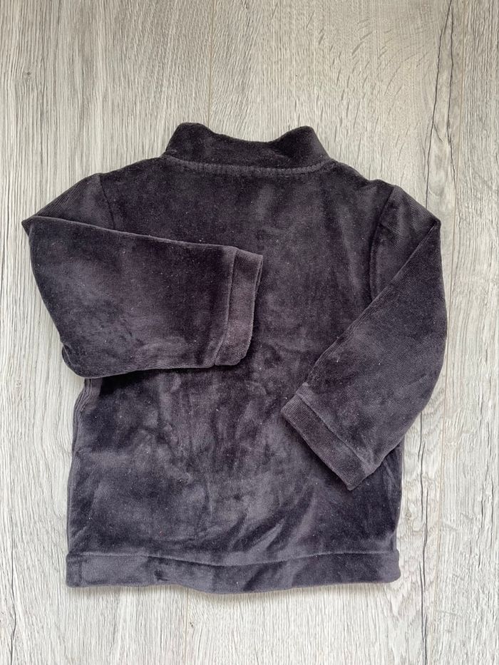 Ensemble fille Orchestra – Veste grise + jogging rose – 6 mois - photo numéro 3