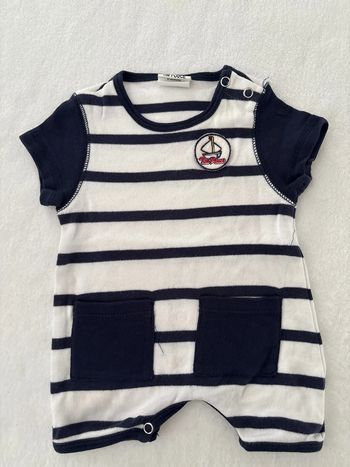 Combinaison tim pouce marine 3 mois