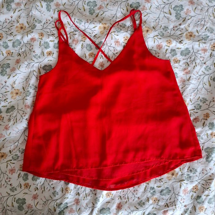 Débardeur rouge - photo numéro 2