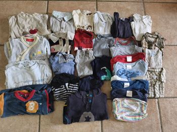 Lot vêtements garçon 6 mois hiver.