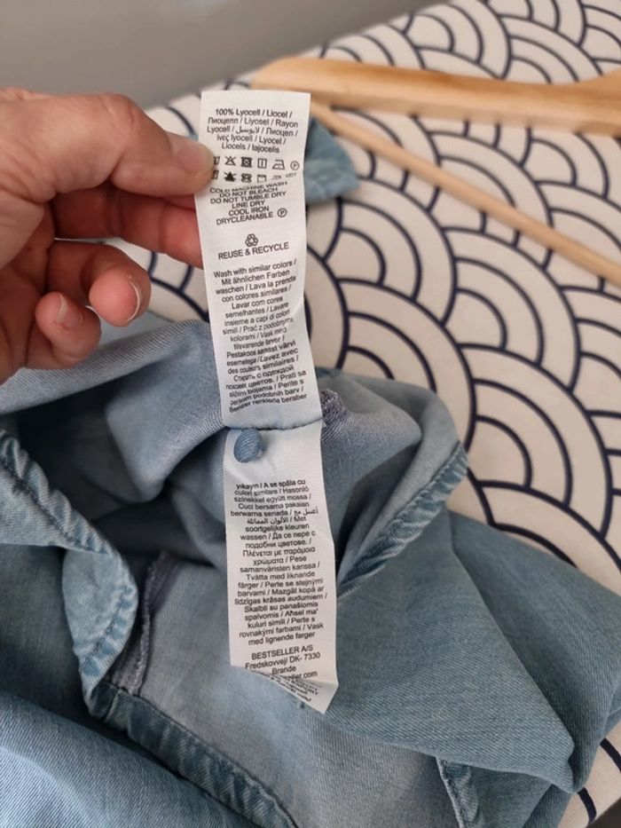 Blouse jeans vero moda taille s - photo numéro 5