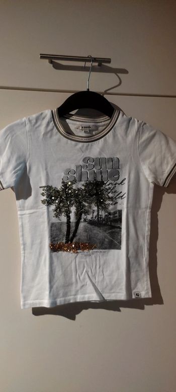 T-shirt courtes manches fille. Garcia taille 128-134