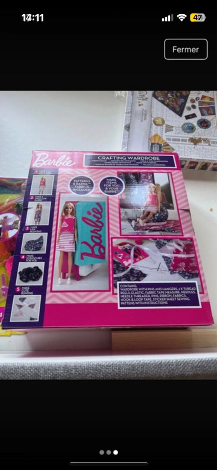 Barbie garde à robe à personnaliser - photo numéro 3