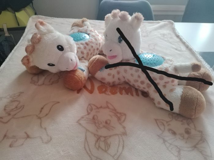 Sophie la girafe lumineuse et musicale